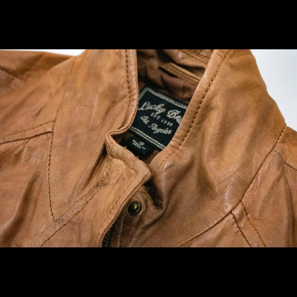 Lucky Brand Leather Jacket - Picture 3 of 3
